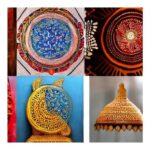 Indian crafts blended together in a beautiful display